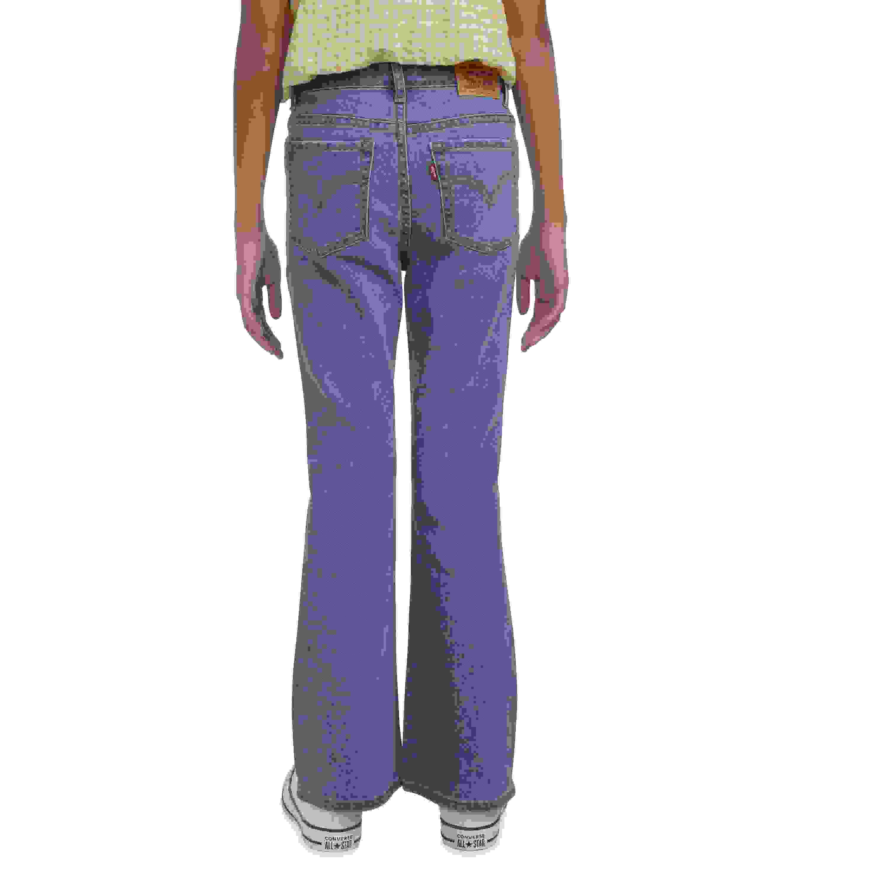 Levi's 726 High Rise Flare Big Girls' Medium Blue Wash Denim Jeans